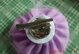 韓式布藝飾品 美麗胸花、發飾與胸針的流行風尚
